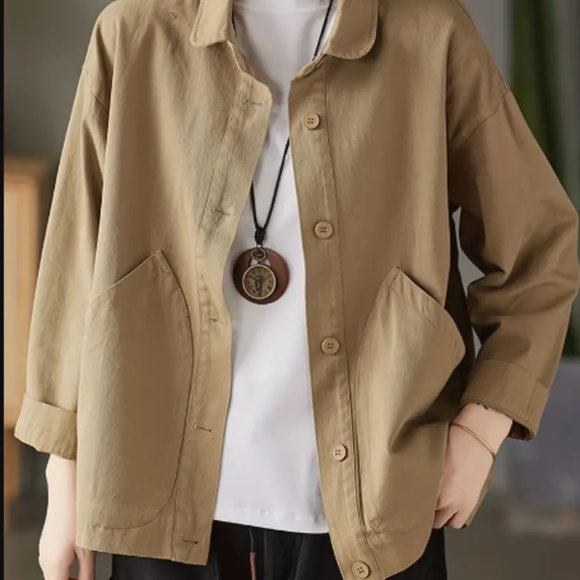 Khaki Green Jacket - Picture 1 of 6